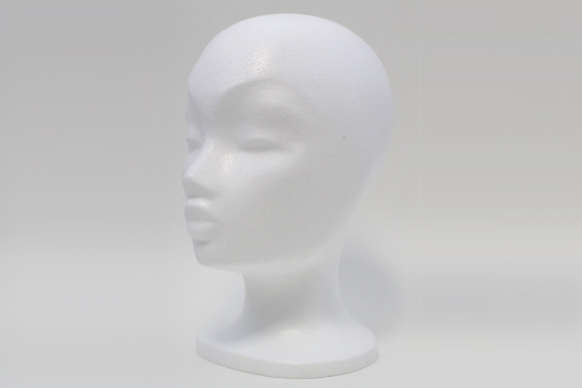 Model Head for Cap Storage or Display