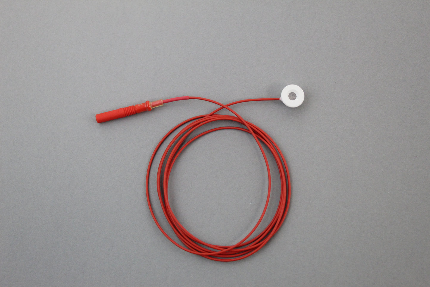 Hat-shaped electrodes with earclips, standard length