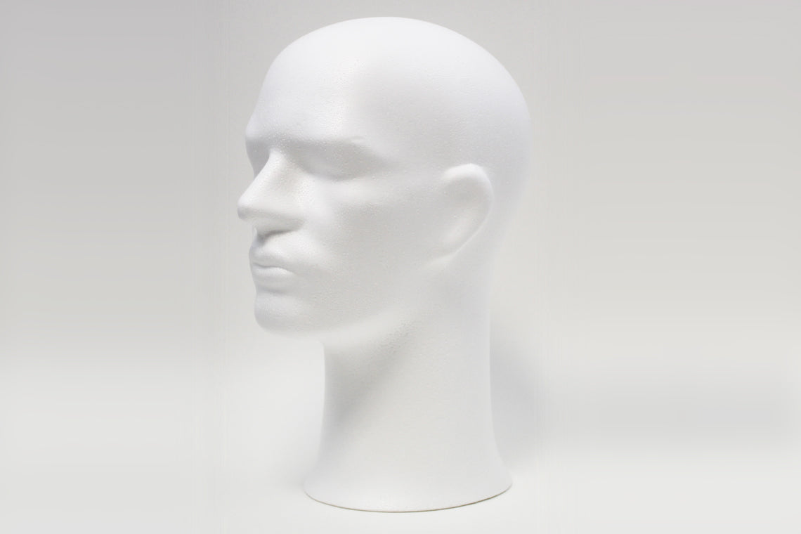 Model Head for Cap Storage or Display