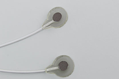 Electrode pair for GSR/EDA recordings