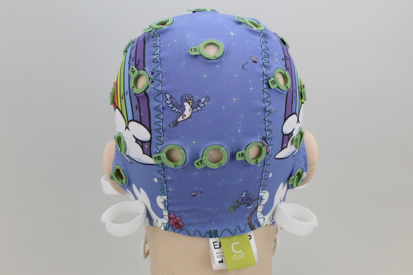 32Ch Empty Cap with actiCAP snap holders for kids