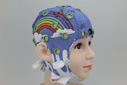 32Ch Empty Cap with actiCAP snap holders for kids