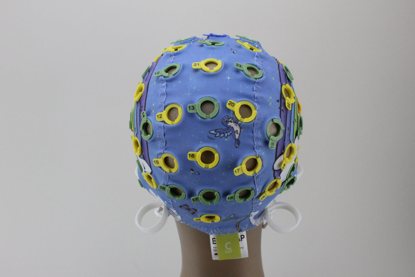 64Ch Printed Empty Cap with actiCAP snap holders for kids